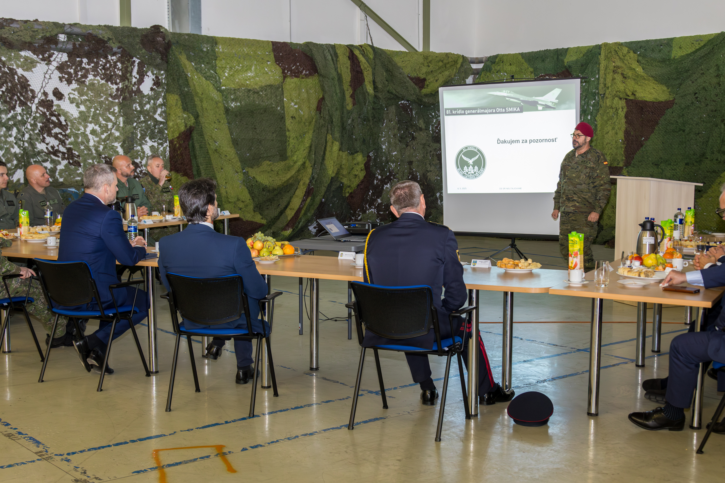 Reunión con el presidente de Eslovaquia