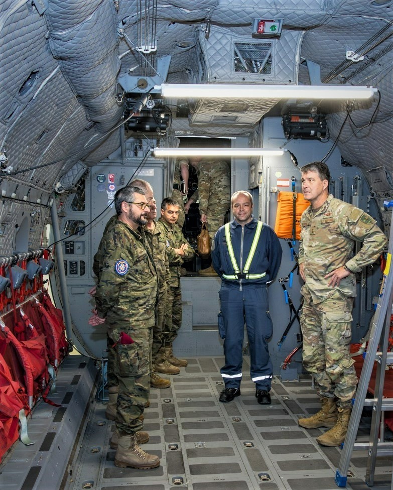 Visita DCOS OPS JFC BRUNSSUM_Kuchyña