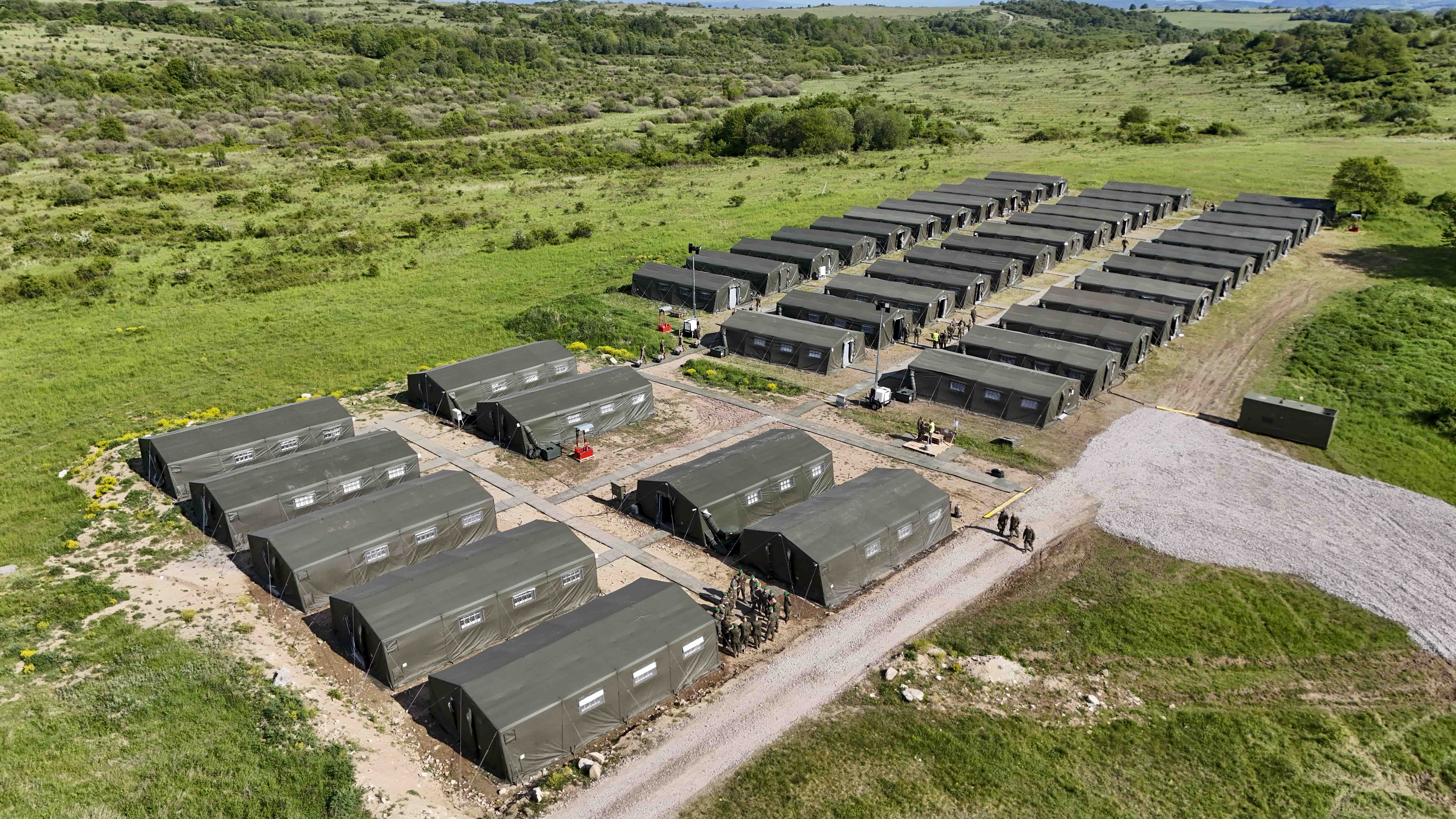 Campamento acogida personal Camp Simakov en MTA Lest