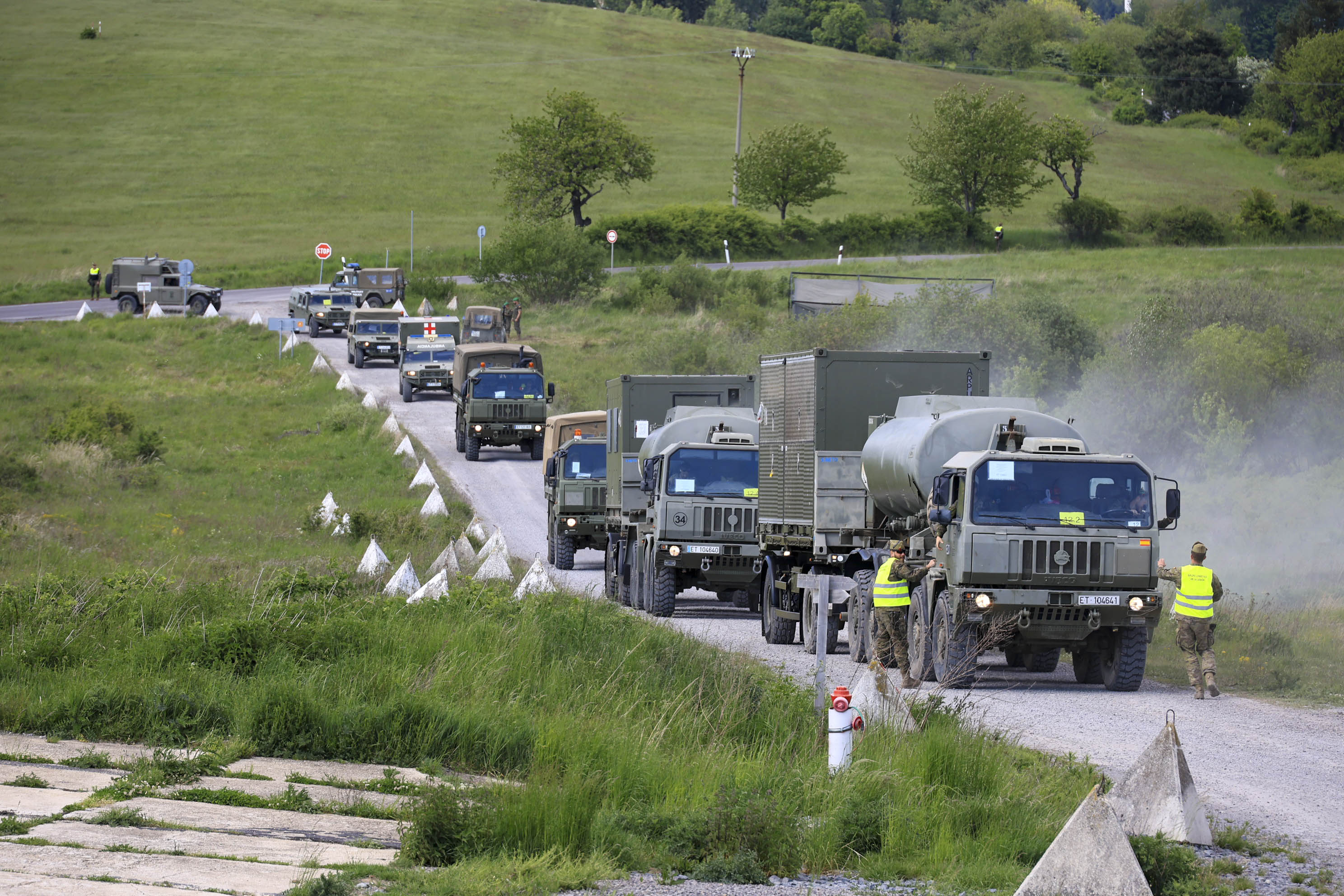 Llegada Convoy al MTA Lest