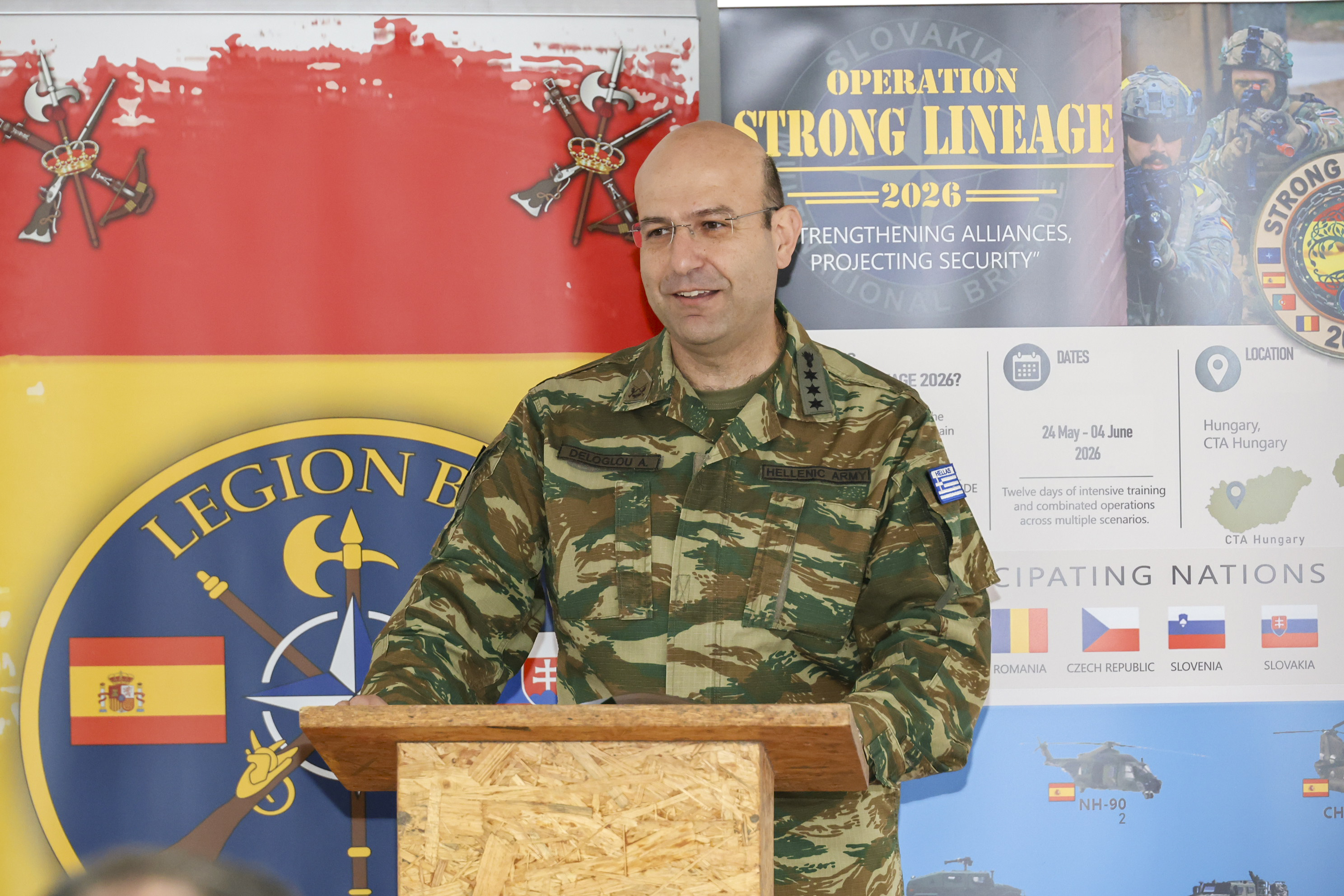 Coronel Deloglou (Grecia), jefe del equipo de verificación