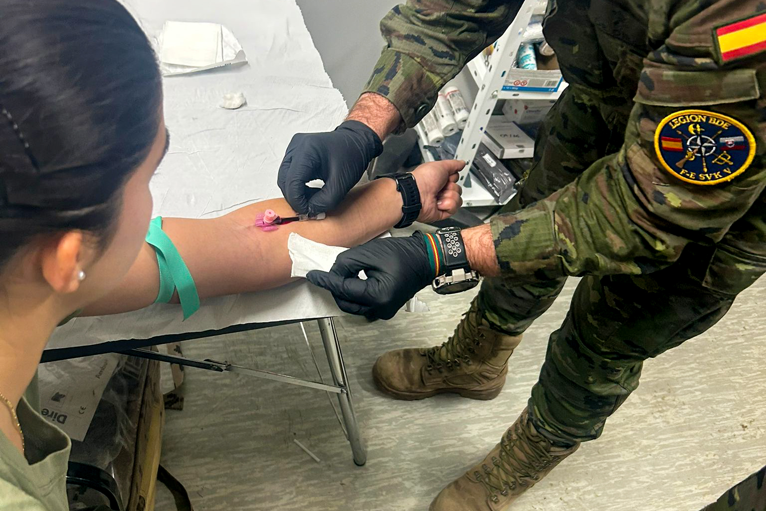 Extracción de sangre