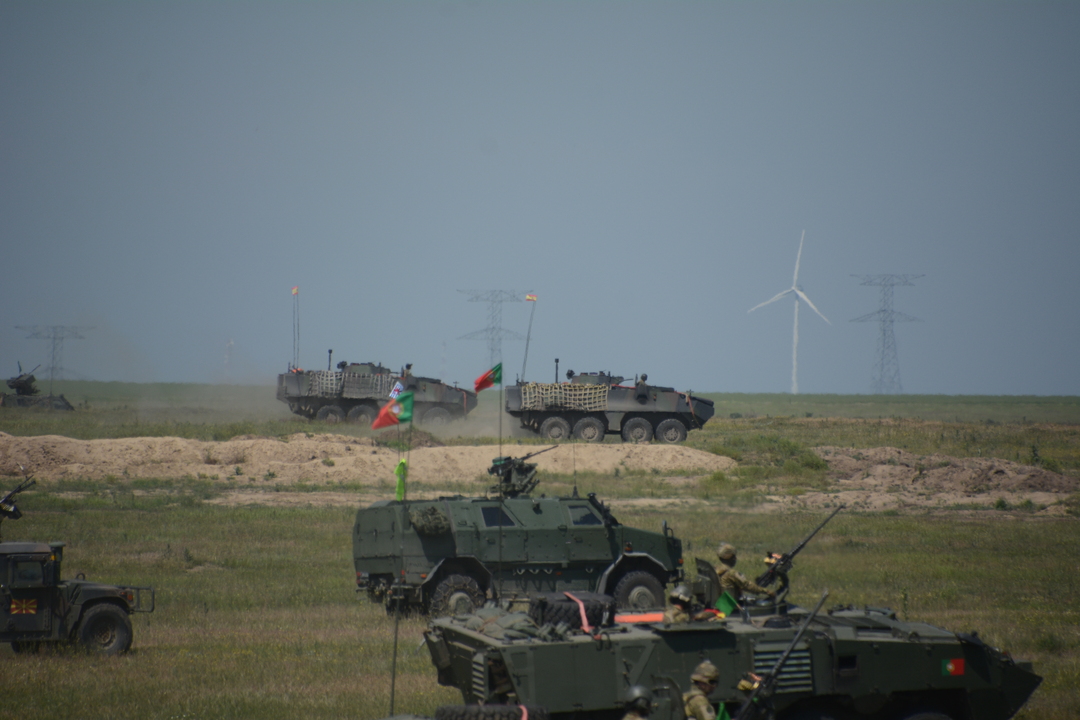 Ejercicio combinado durante el ‘Dacian Spring 25’