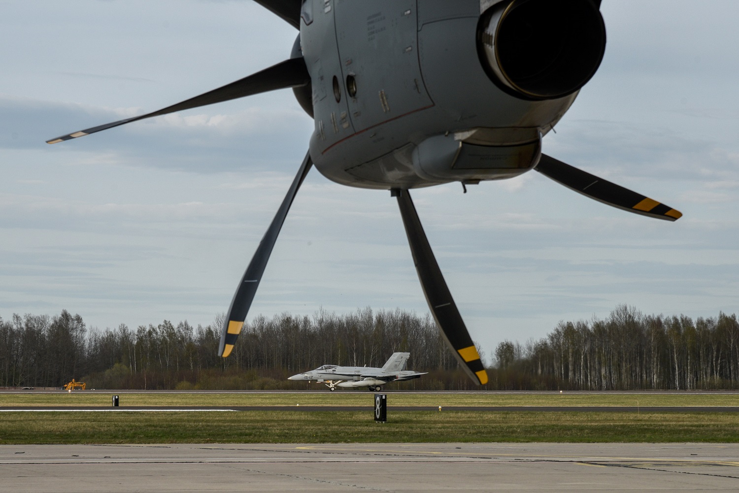 Las Fuerzas Armadas españolas lideran la misión OTAN de Policía Aérea en el Báltico