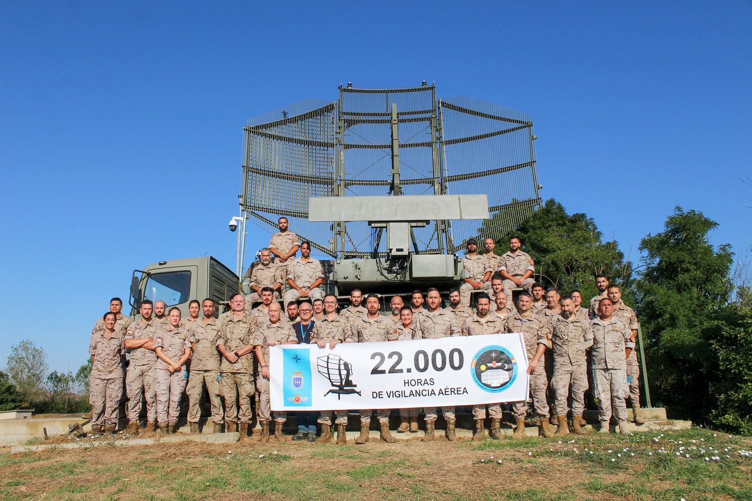 22.000 horas de Vigilancia Aérea