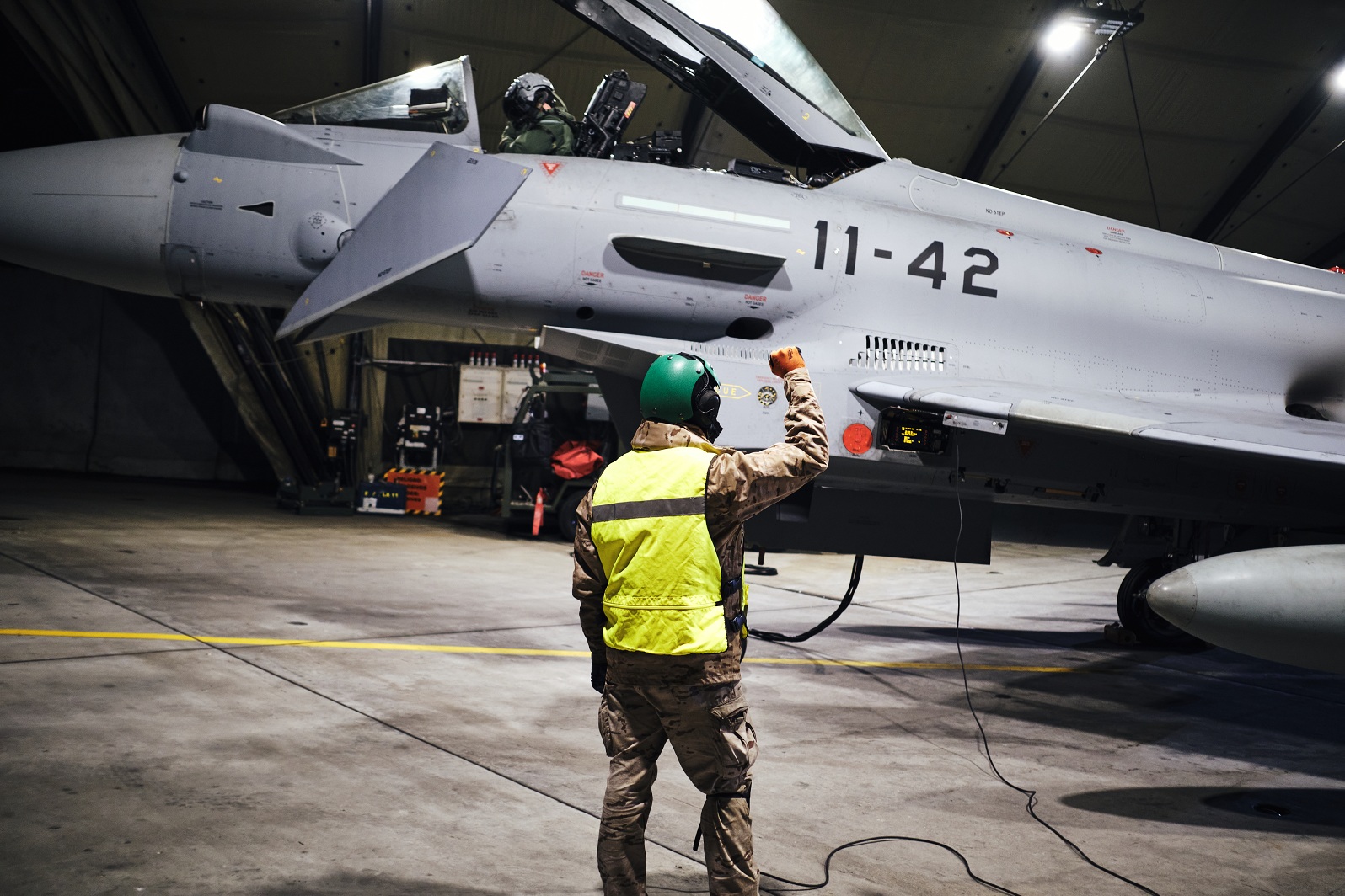 Arranque de Eurofighter