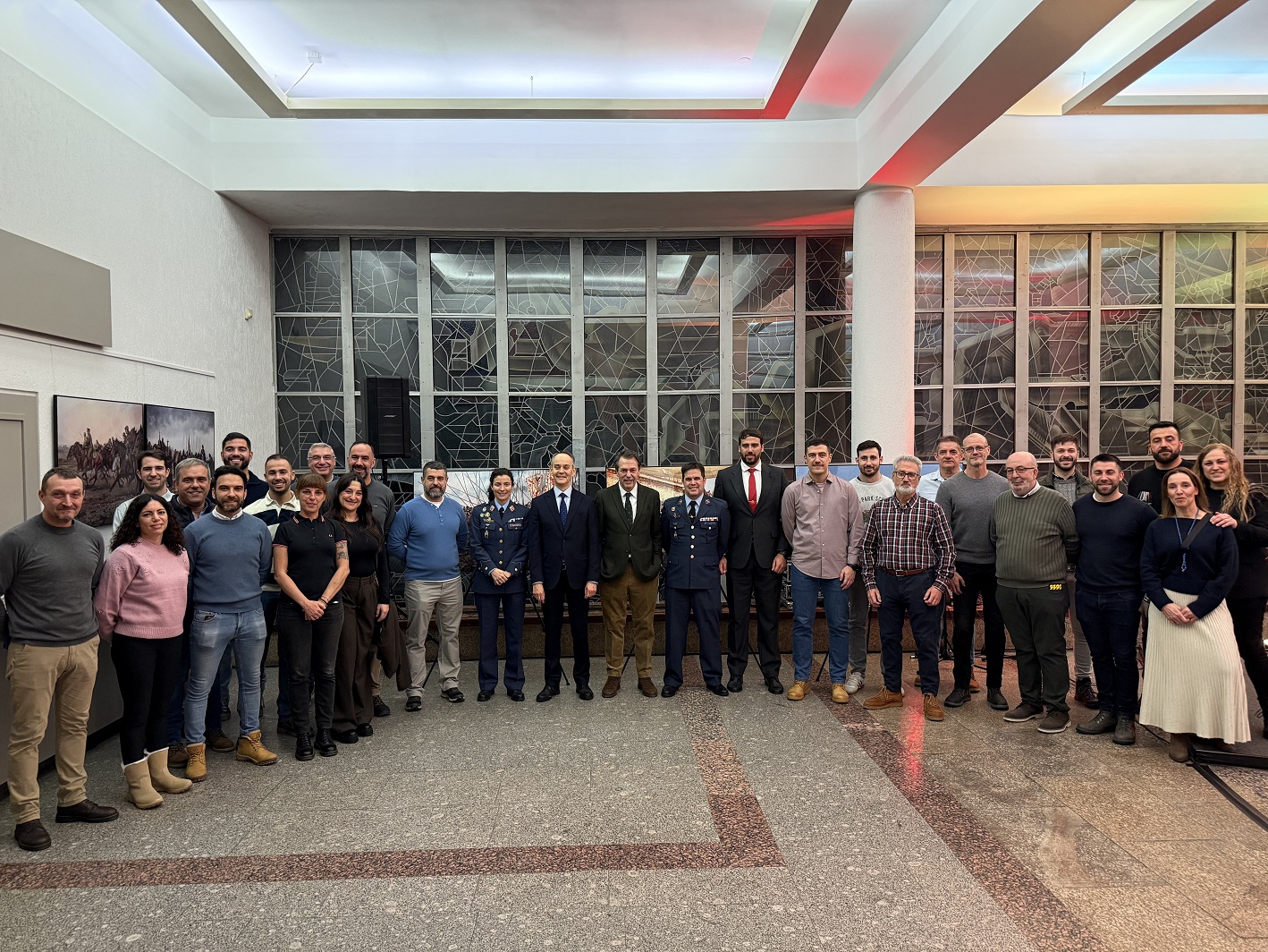 Participación del DAT Vilkas, en la inauguración de la exposición Ferrer-Dalmau