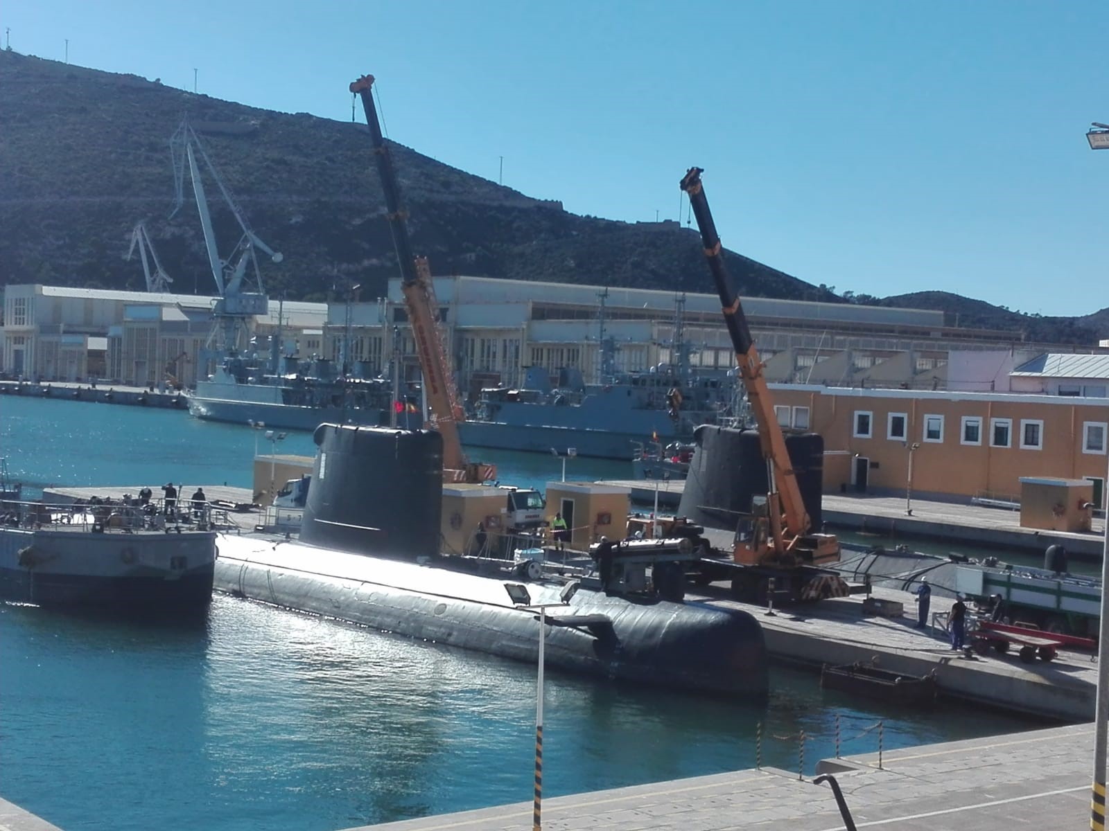 El submarino ‘Tramontana’ se integra en la Operación ‘Sea Guardian’ de la OTAN