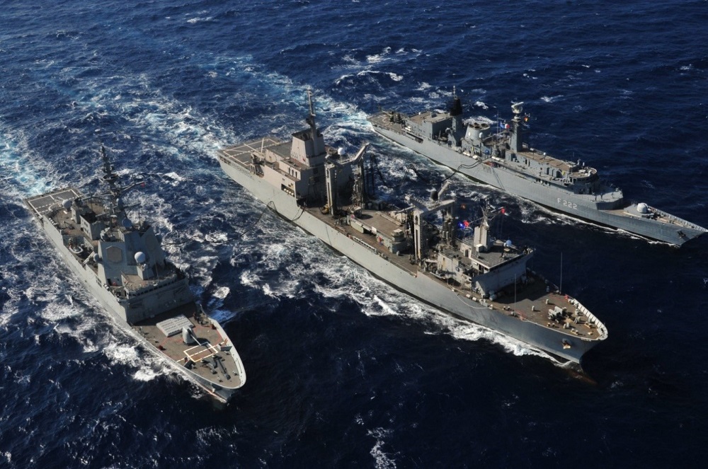 El buque 'Patiño' finaliza su integración en la Agrupación Permanente nº 2 de la OTAN