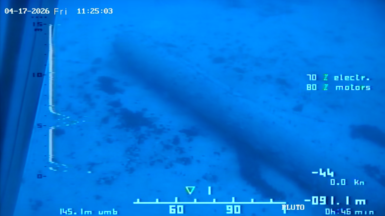 Torpedo localizado por el 'Tambre'