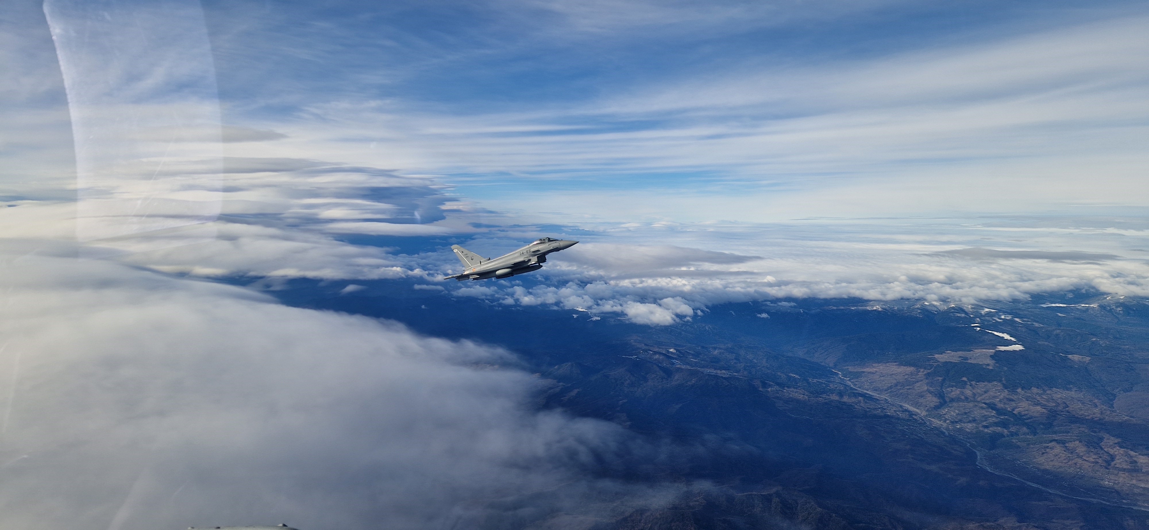 C-16 durante la misión