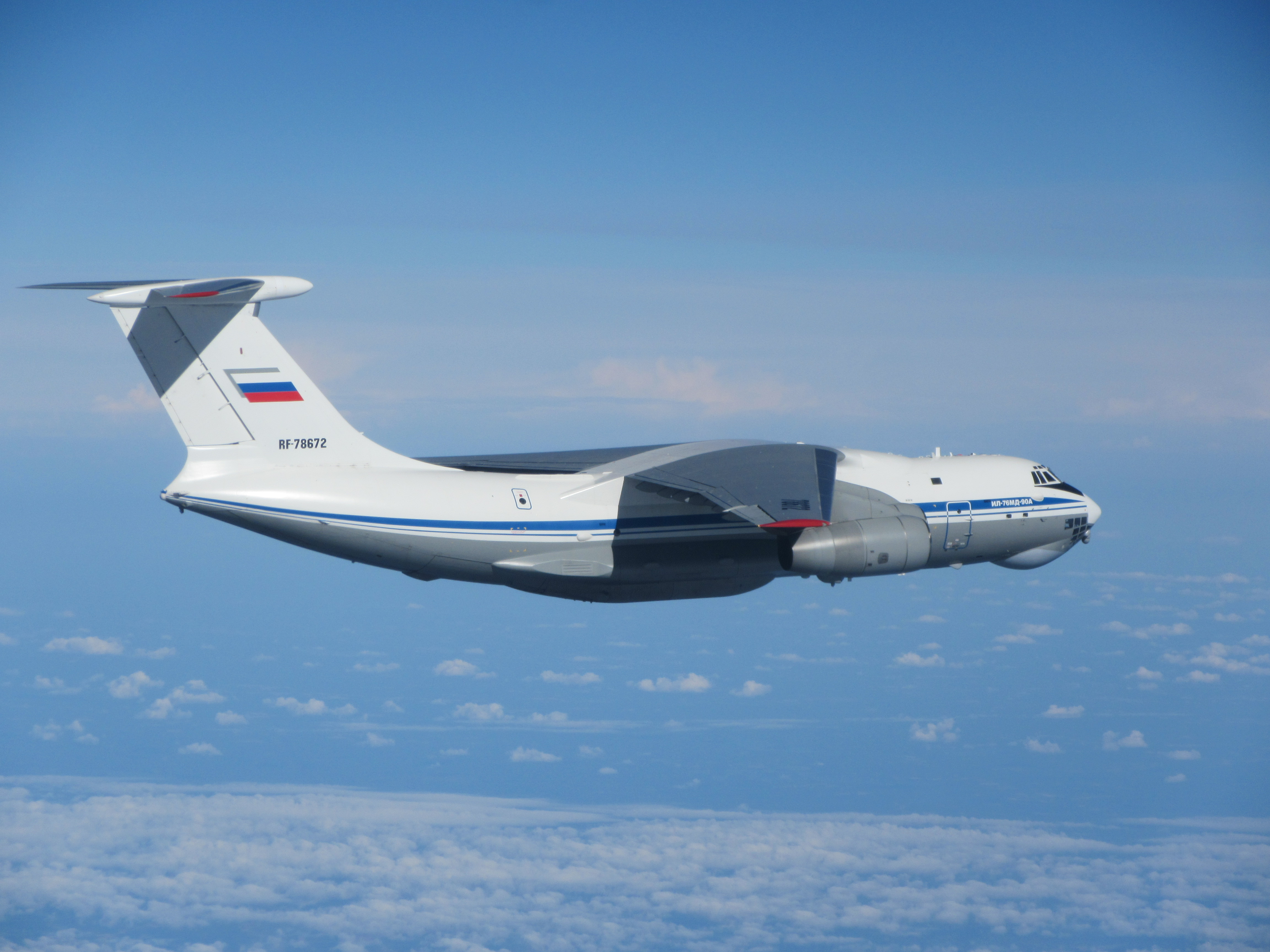 Fotografía del IL-76 CANDID