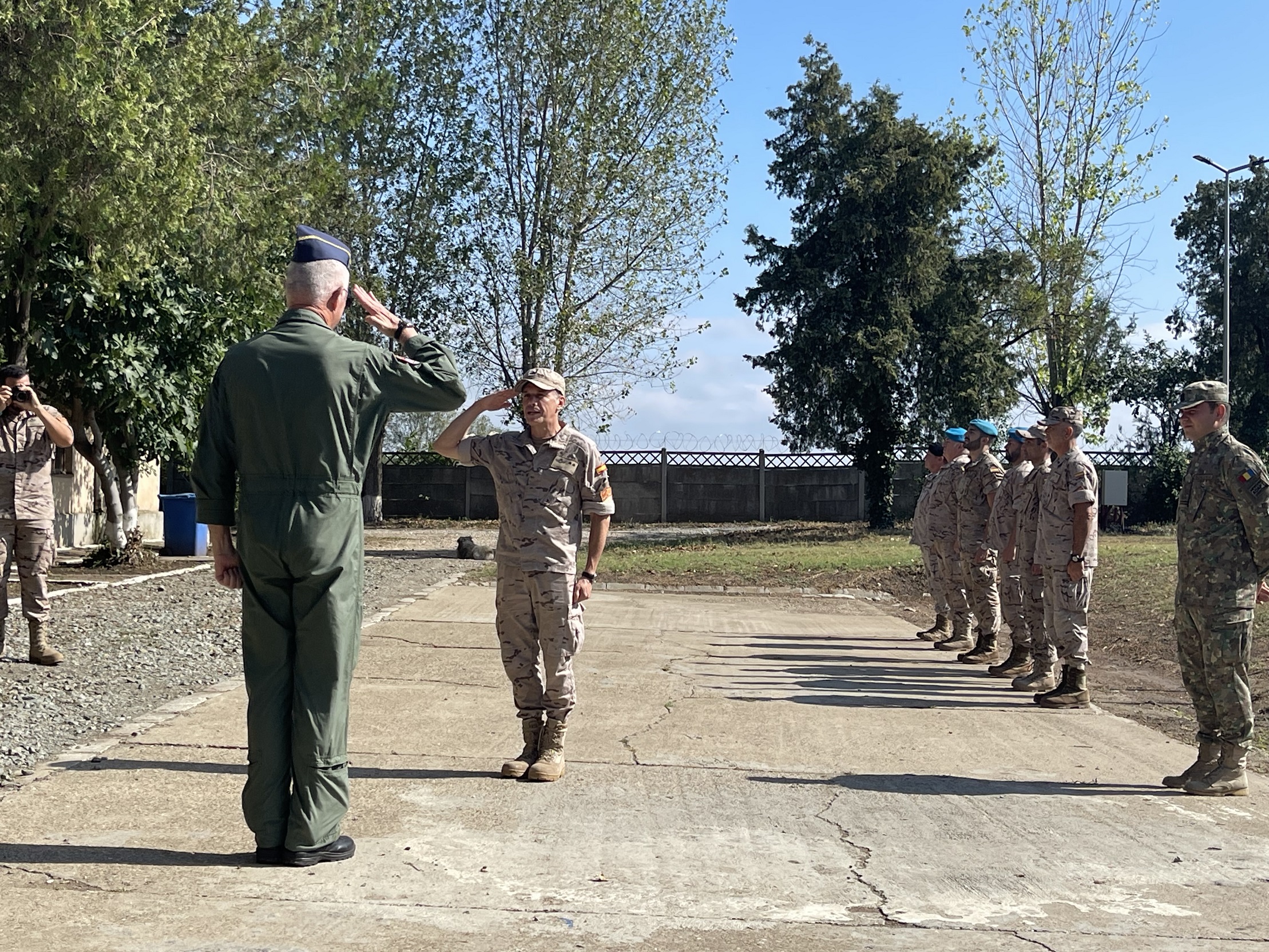 Llegada del teniente general Sánchez de Lara