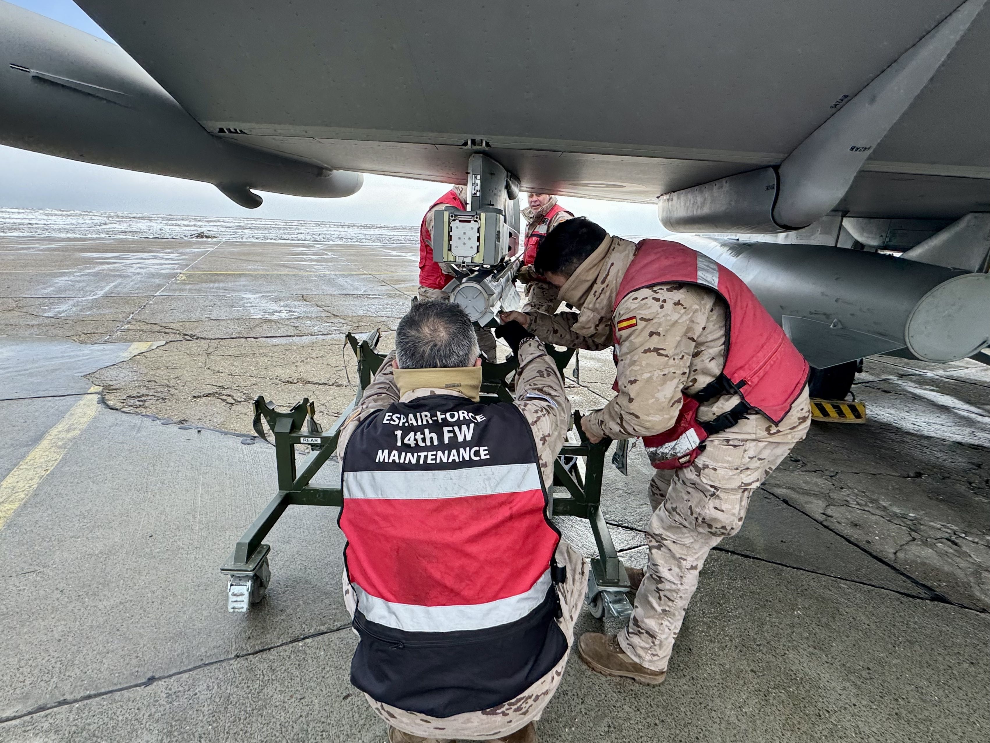 Personal de la sección de municionamiento