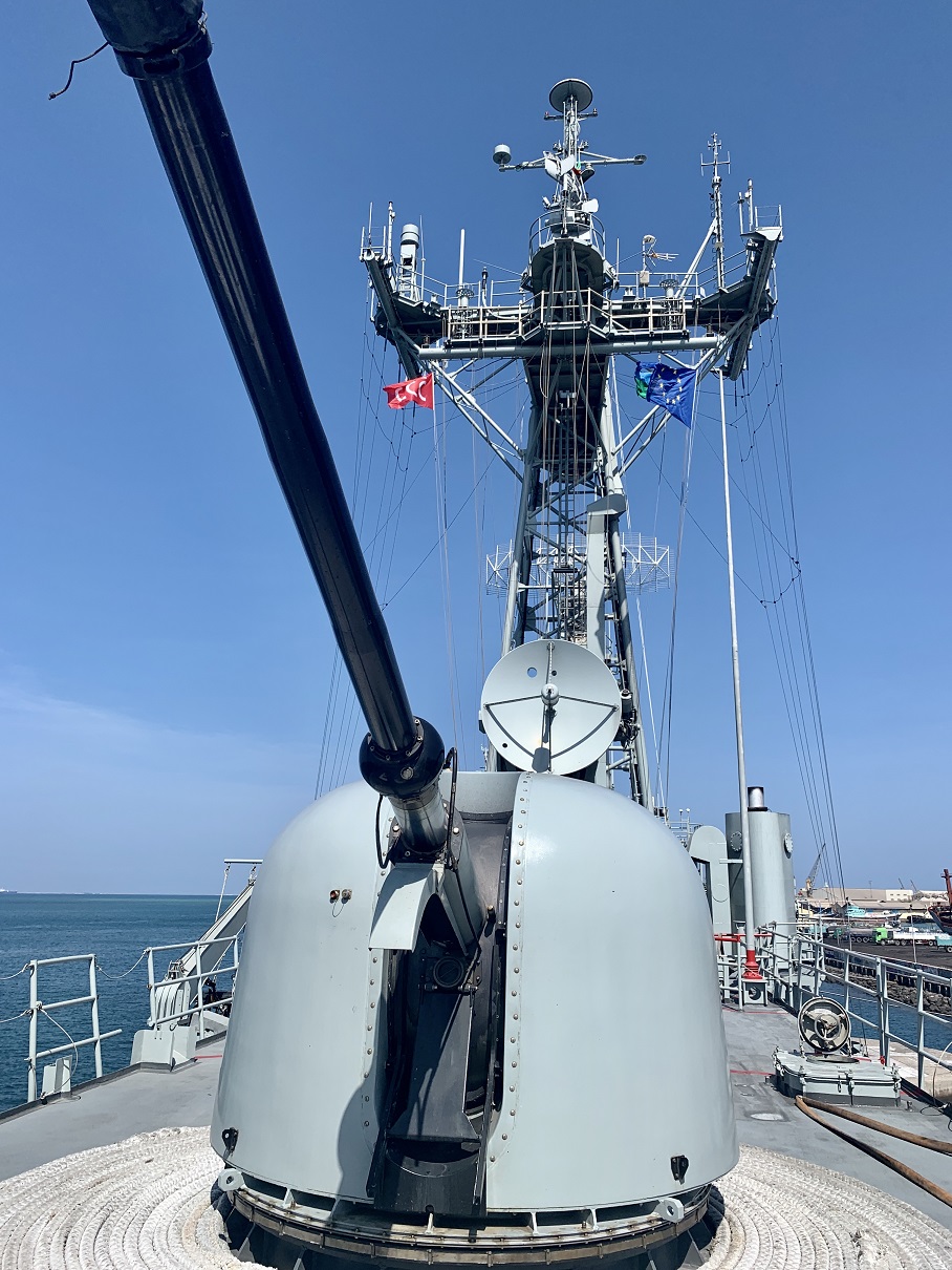 La fragata ‘Victoria’ se convierte en el buque de mando de EU NAVFOR Somalia