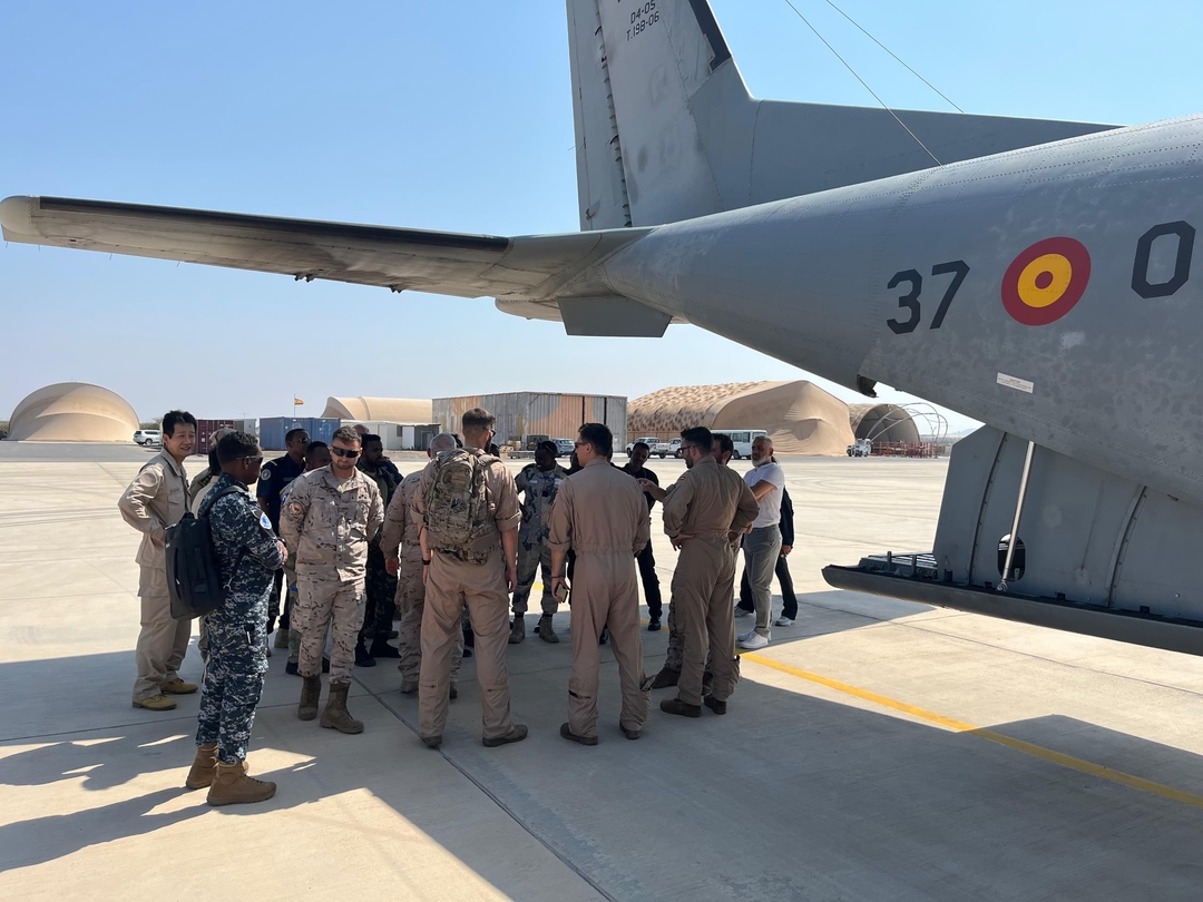 Apoyo del DAT 'Orion' al ejercicio Doraleh II