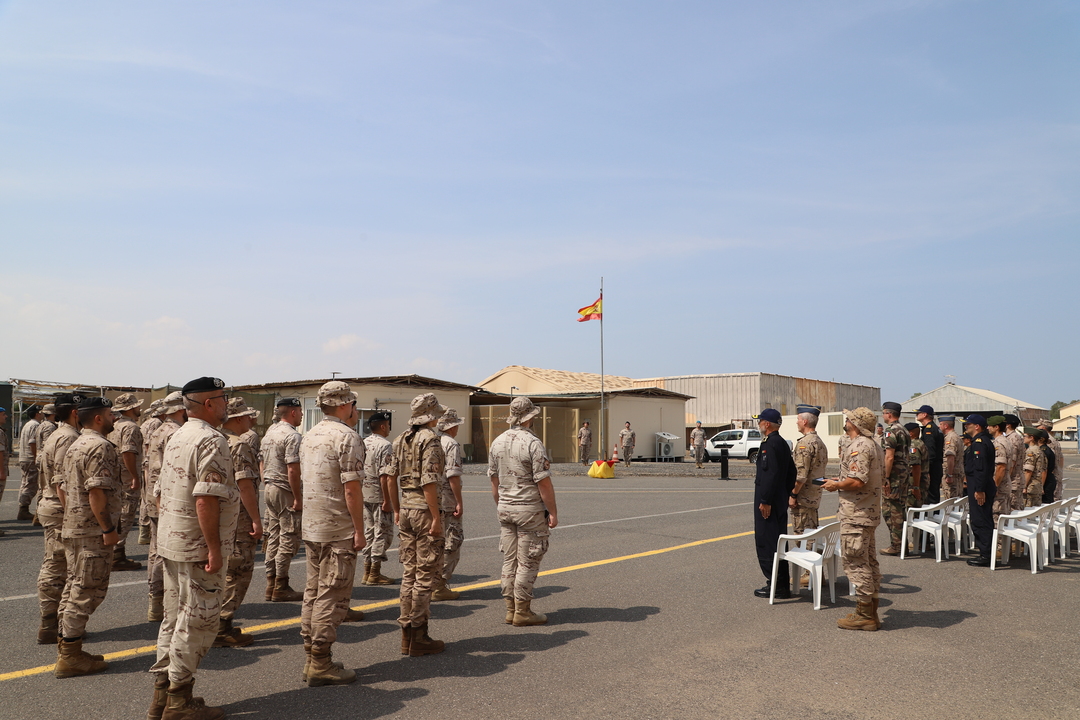 Formación del 56º y 57º Contingentes del DAT ´Orión´