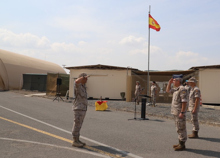 Toma de mando del comandante Don Alberto Romeralo de la Cruz como jefe Fuerza del DAT Órión´
