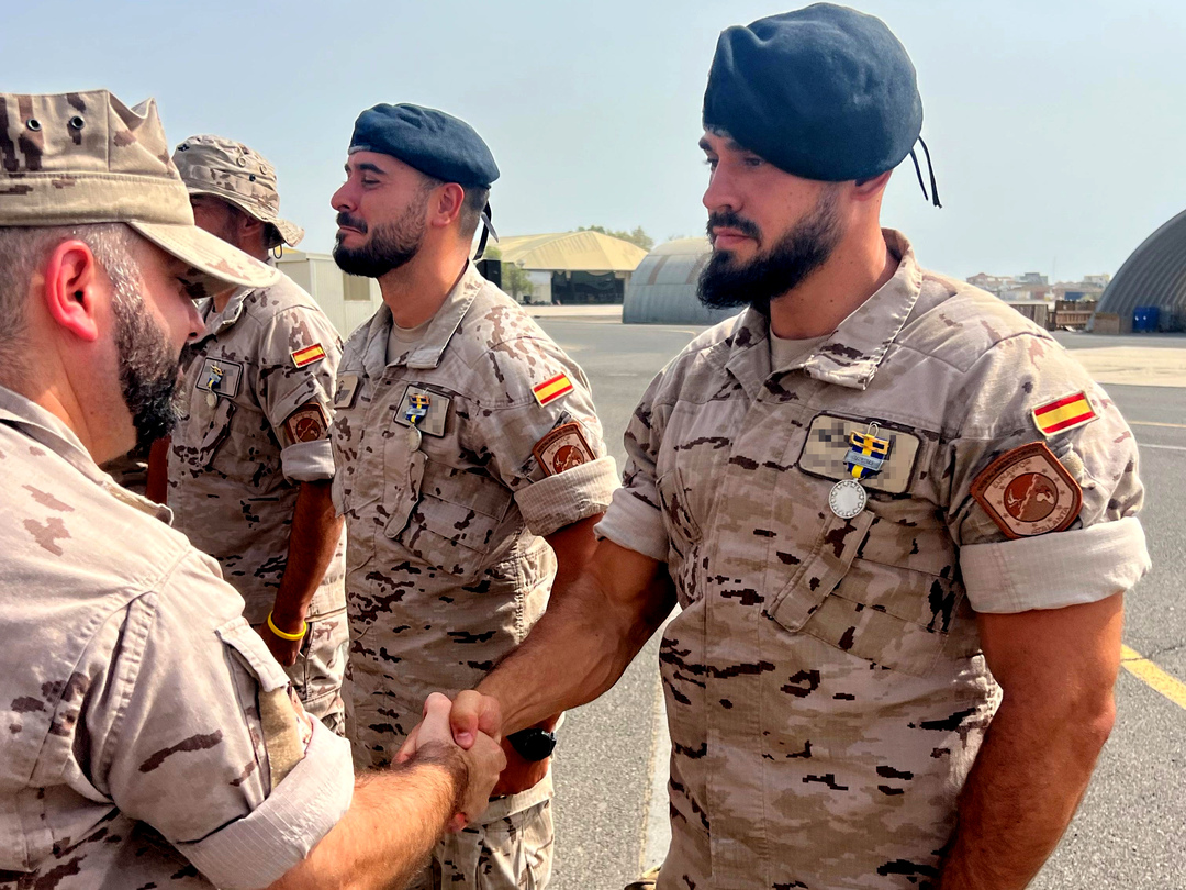 Personal condecorado del 54º contingente