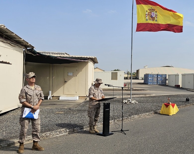 Alocución del jefe de fuerza del DAT ‘Orión’