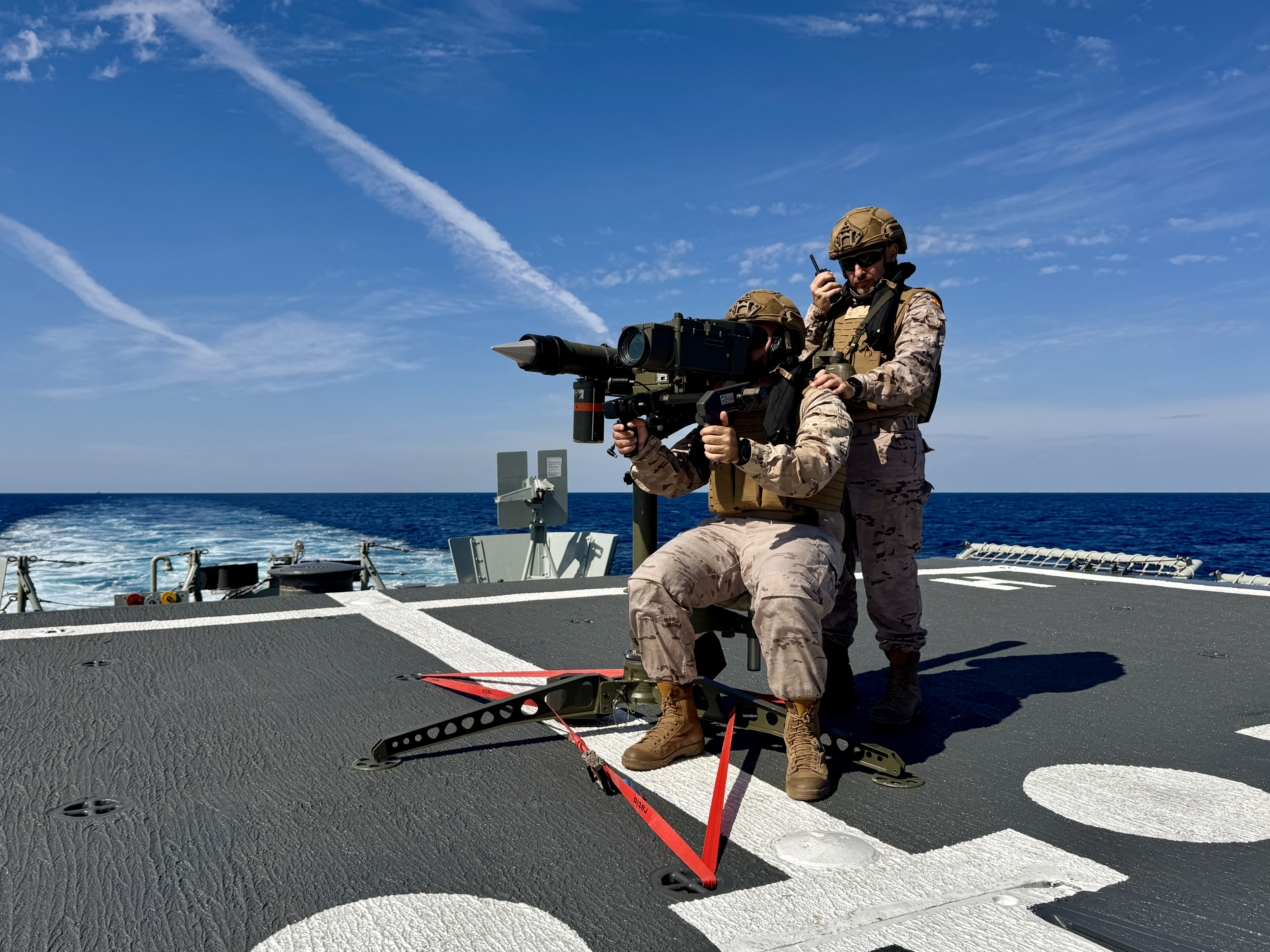 Preparación en el Mediterráneo