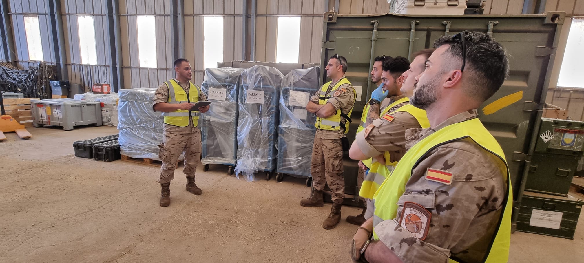 Asignación de tareas del personal de mantenimiento