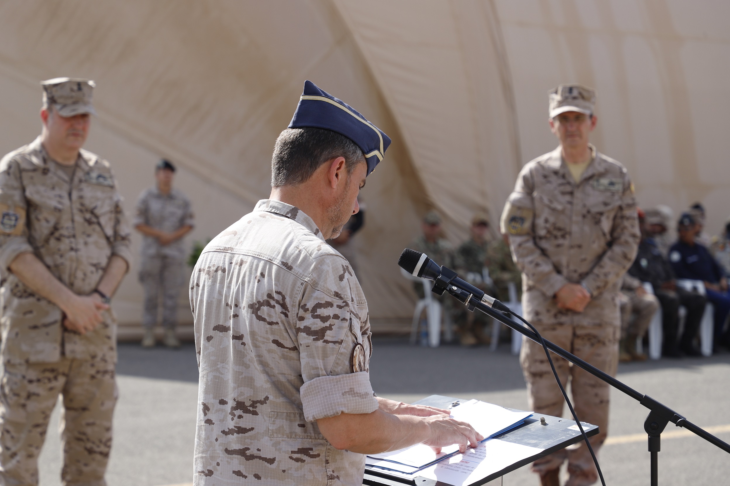 Discurso del Jefe de Fuerza entrante