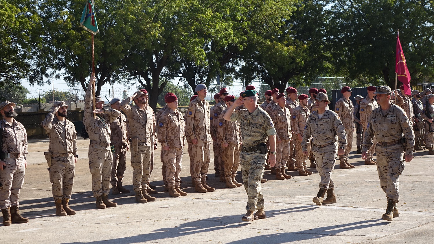 La Brigada de la Legión releva a la Brigada Canarias en EUTM Mali