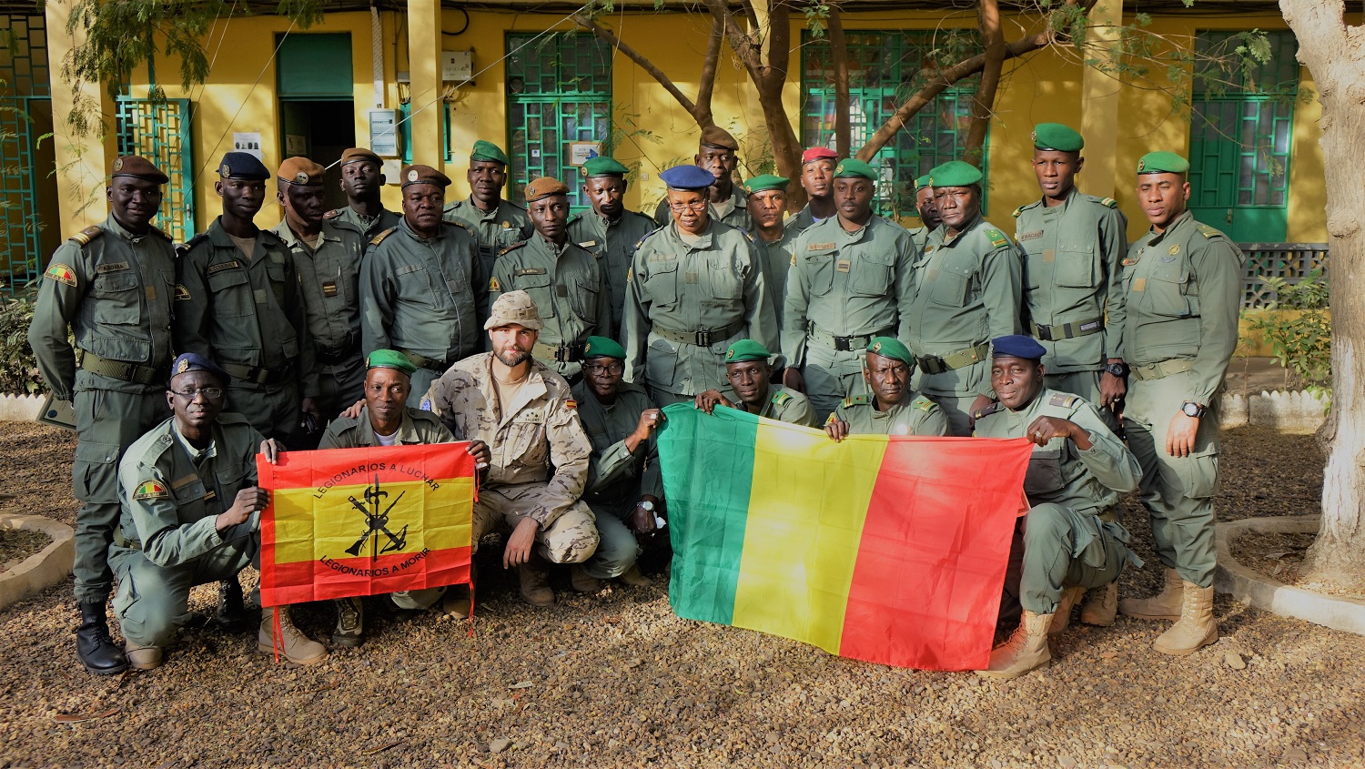 Finaliza con éxito el curso para jefes de Compañía de las Fuerzas Armadas Malienses