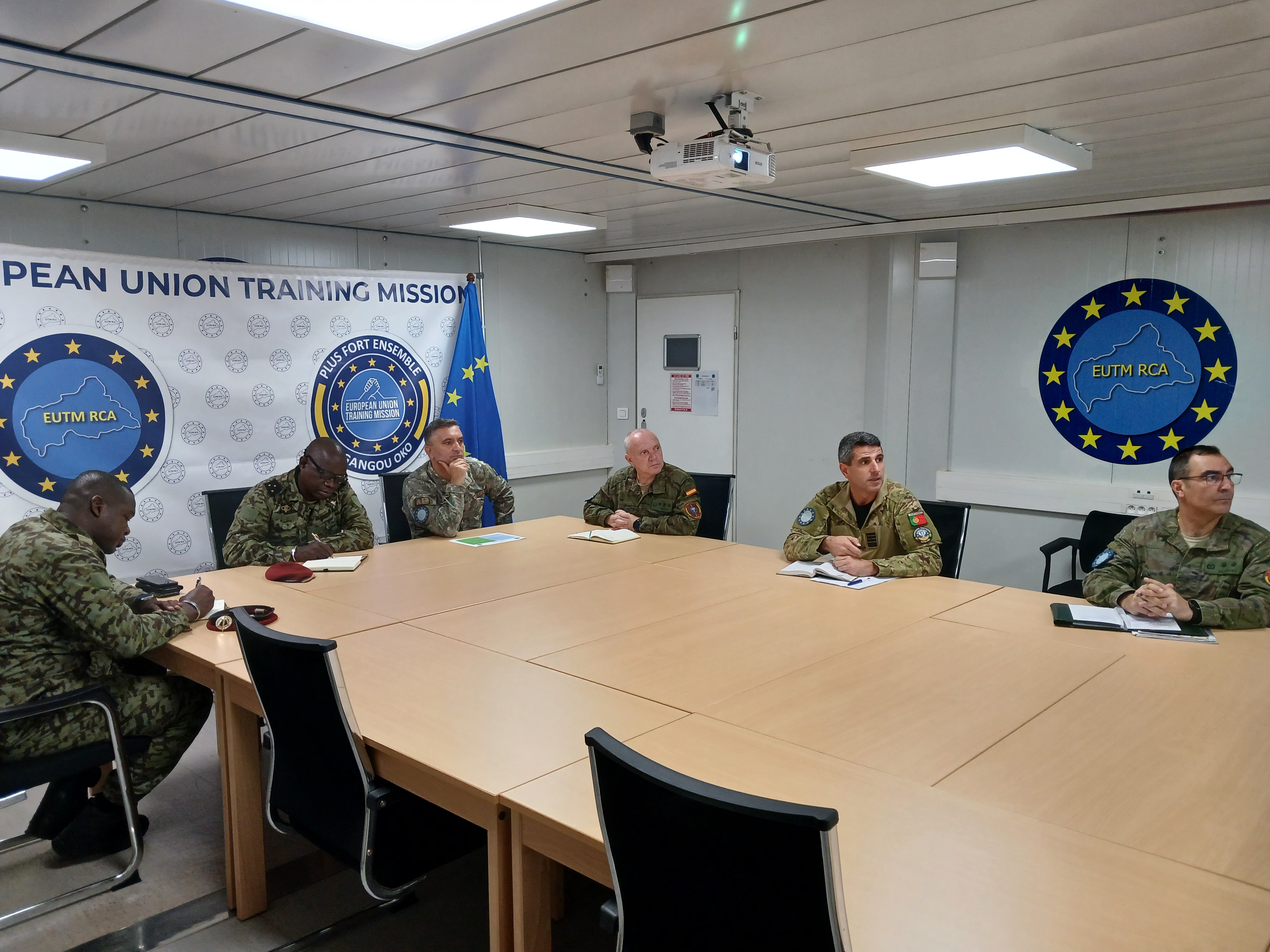 Reunión en EUTM RCA