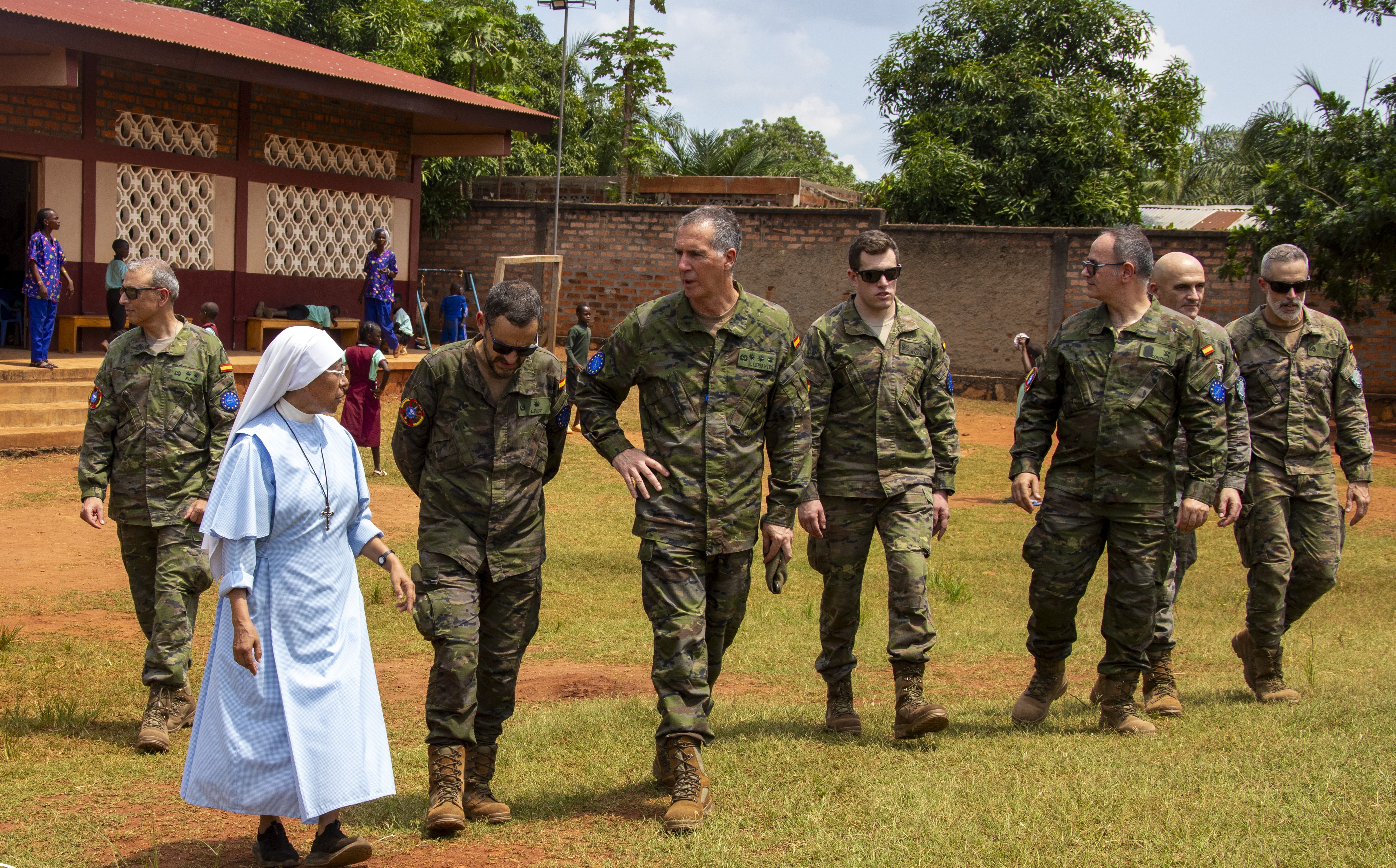 Militares de la misión EUTM RCA