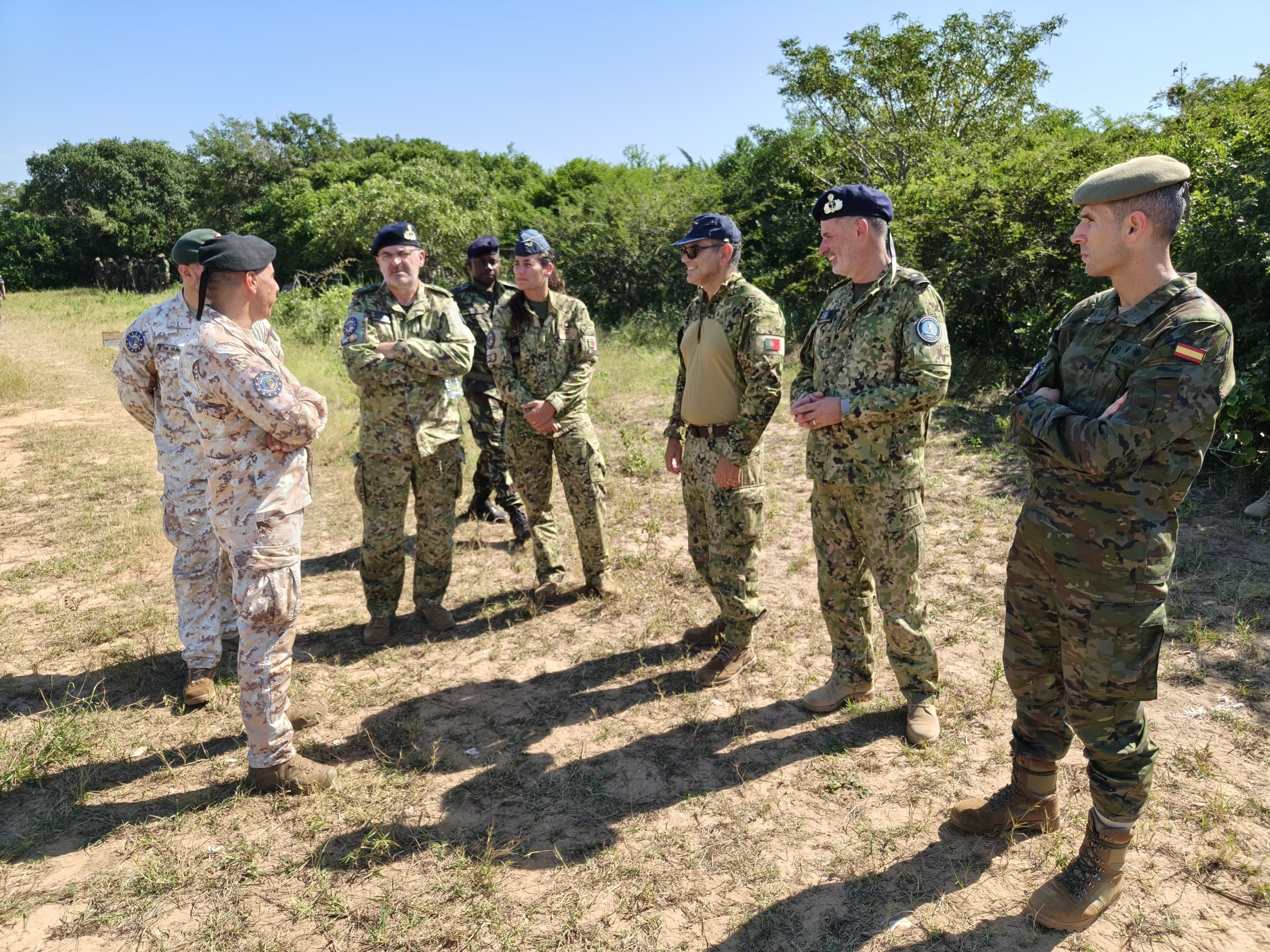 El personal español completa su relevo en la misión de la UE de asistencia militar en Mozambique