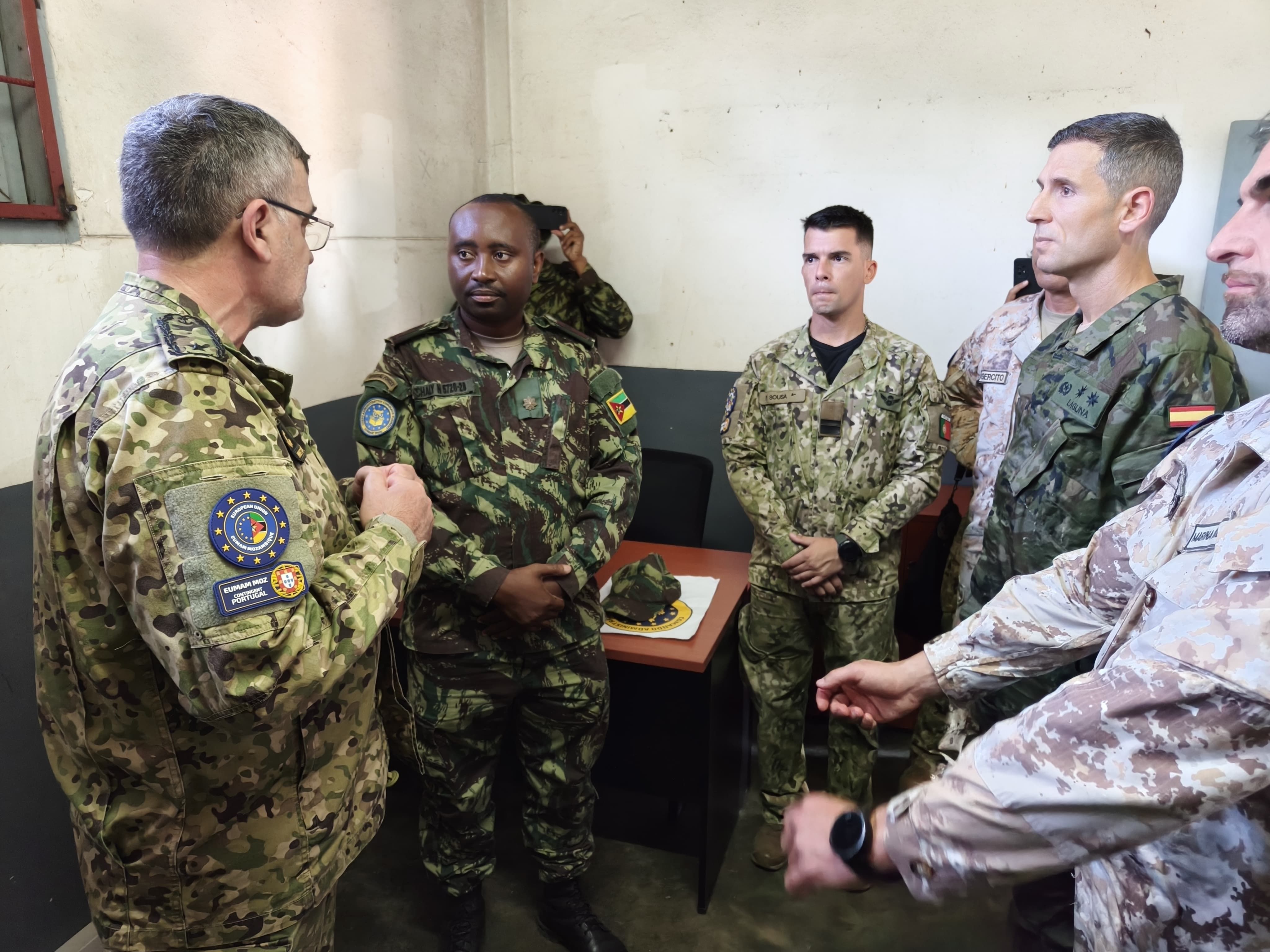 El personal español completa su relevo en la misión de la UE de asistencia militar en Mozambique