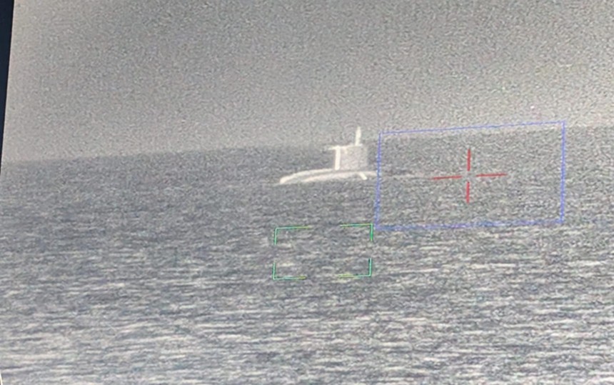 Localización submarino ruso