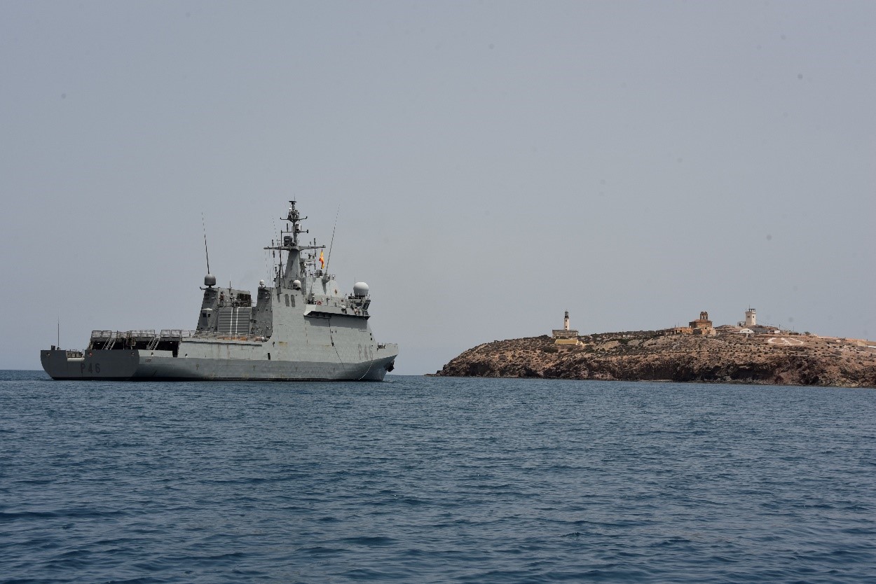 BAM ‘Furor’ en las inmediaciones de las islas Chafarinas