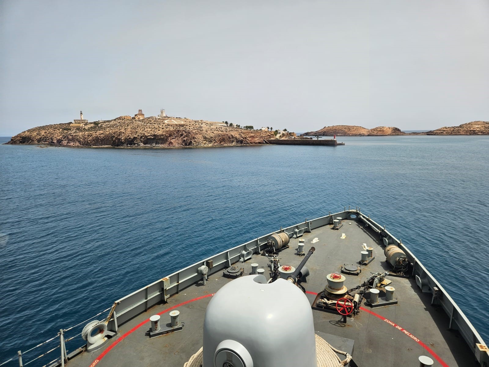 BAM ‘Furor’ en las inmediaciones de las islas Chafarinas