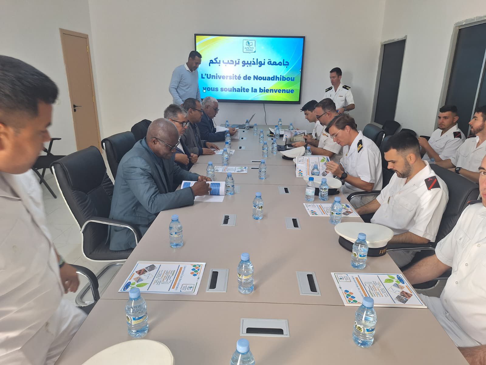 Visita a la Universidad de Nouadhibou