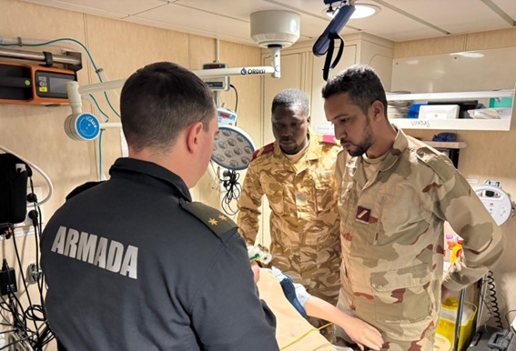 Desarrollo de ACMs con miembros del Cuerpo Militar de Sanidad