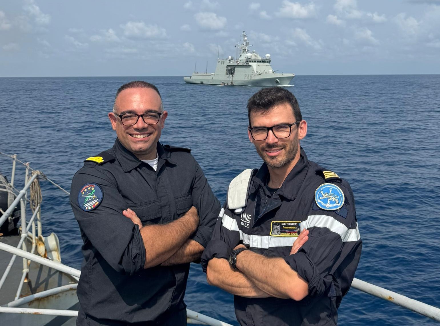 BAM FUROR y COMMANDANT BOUAN durante el Passex