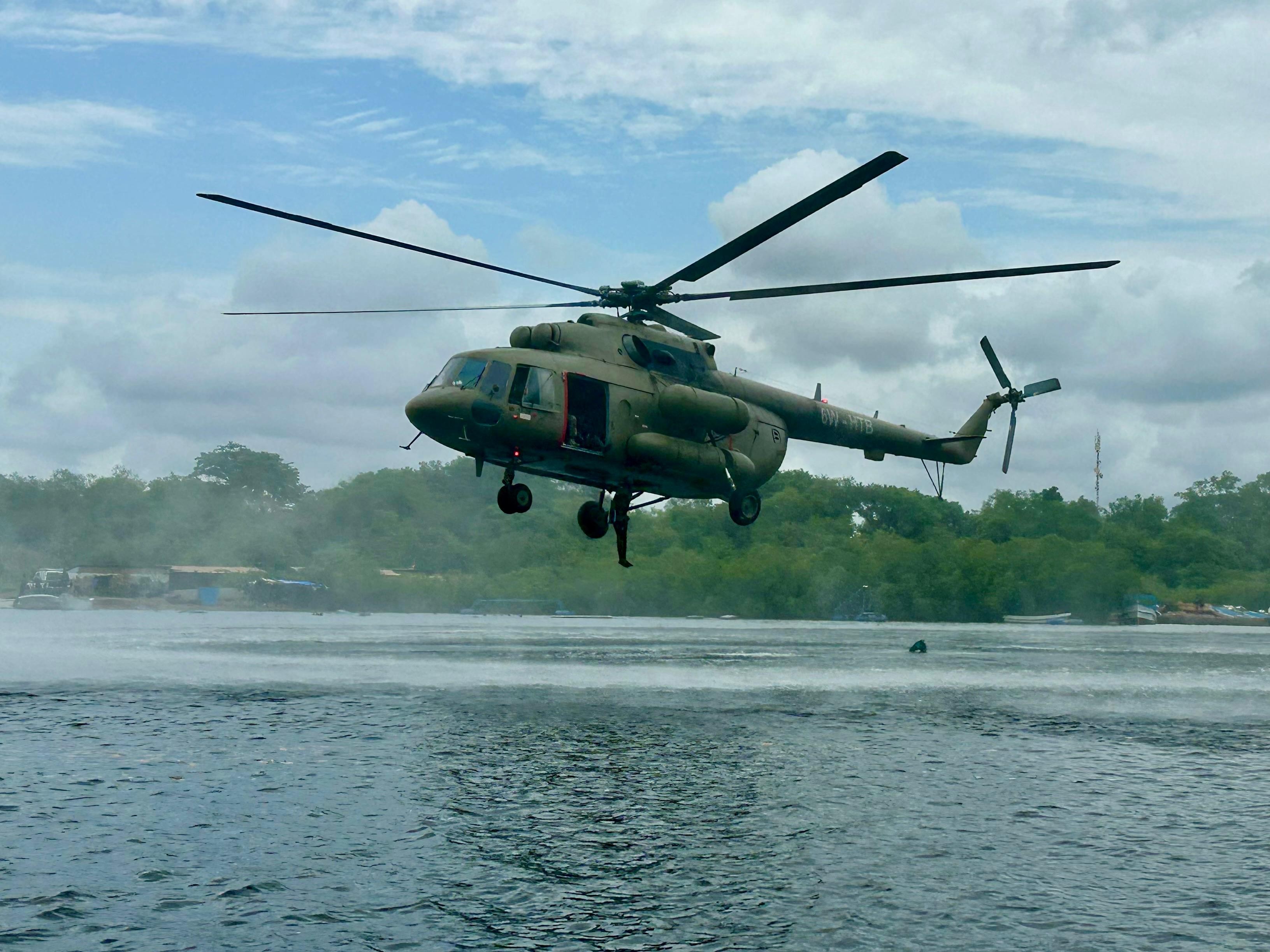 Helocasting