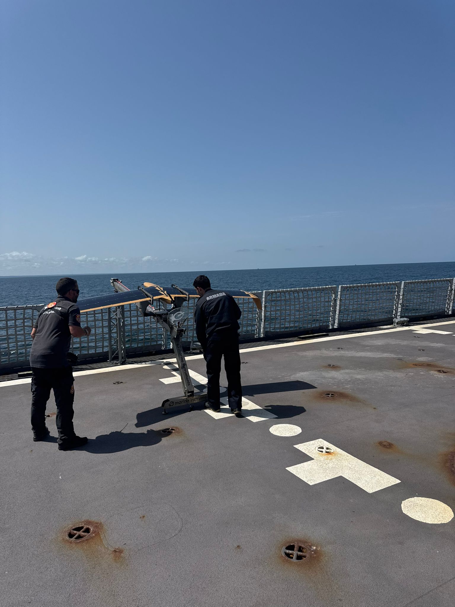 Demostración a bordo del UAV M5D-AIRFOX