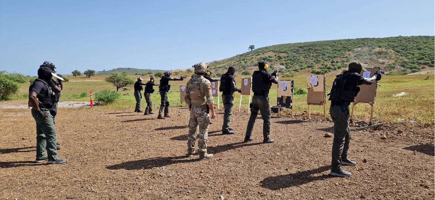 Tiro de combate con arma corta