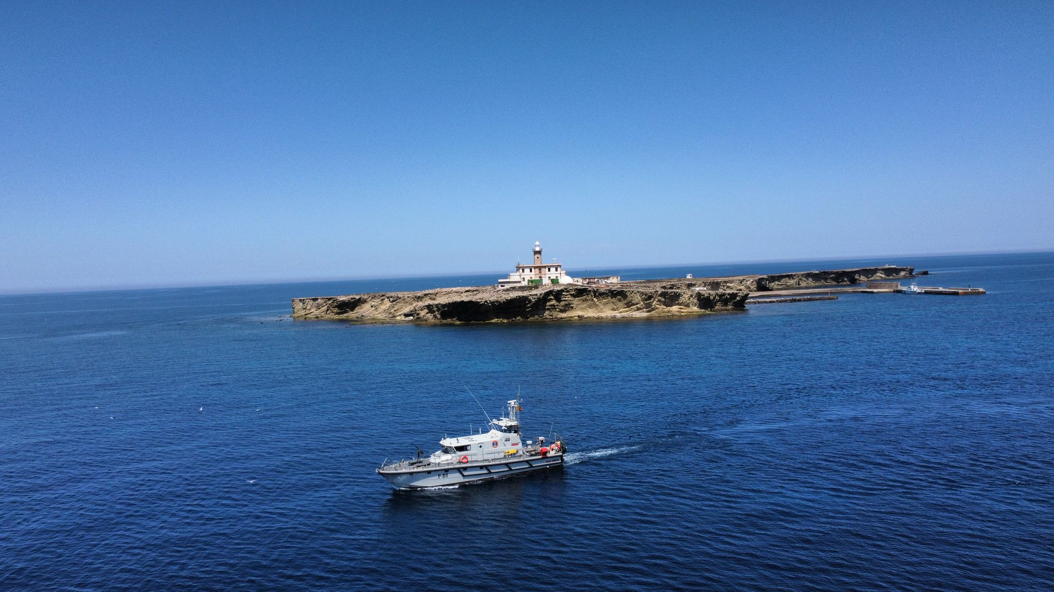 PVZ ‘Isla Pinto’ en la isla de Alborán