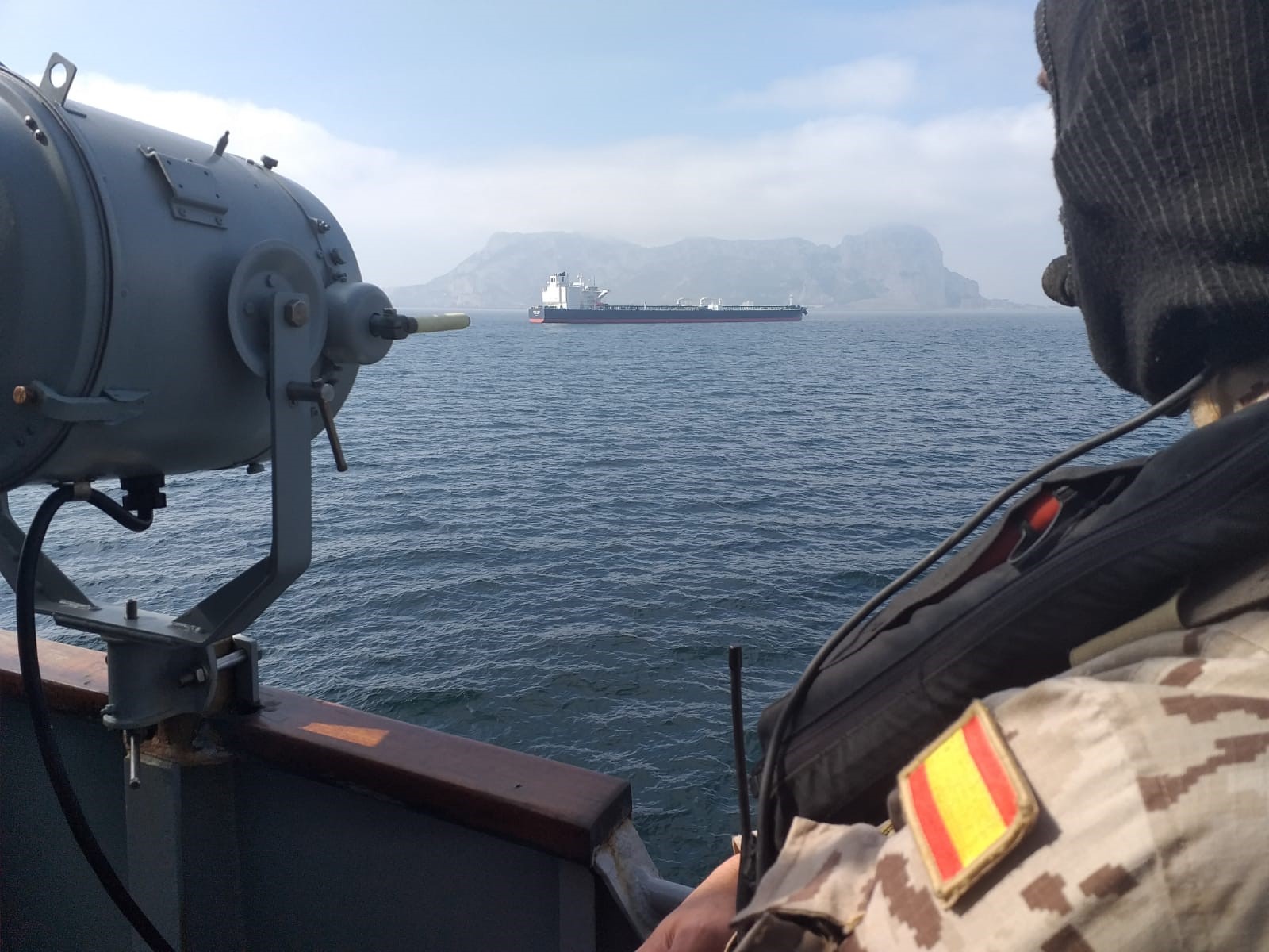 Vigilancia marítima en el Estrecho de Gibraltar