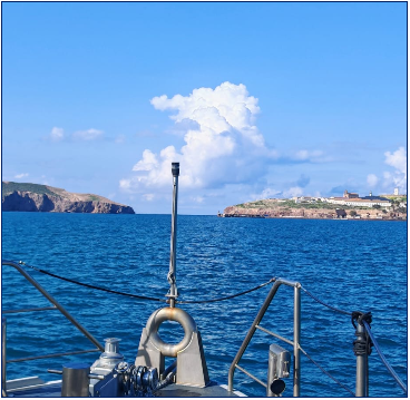 Isla Pinto' realizando patrulla en el archipiélago de Chafarinas