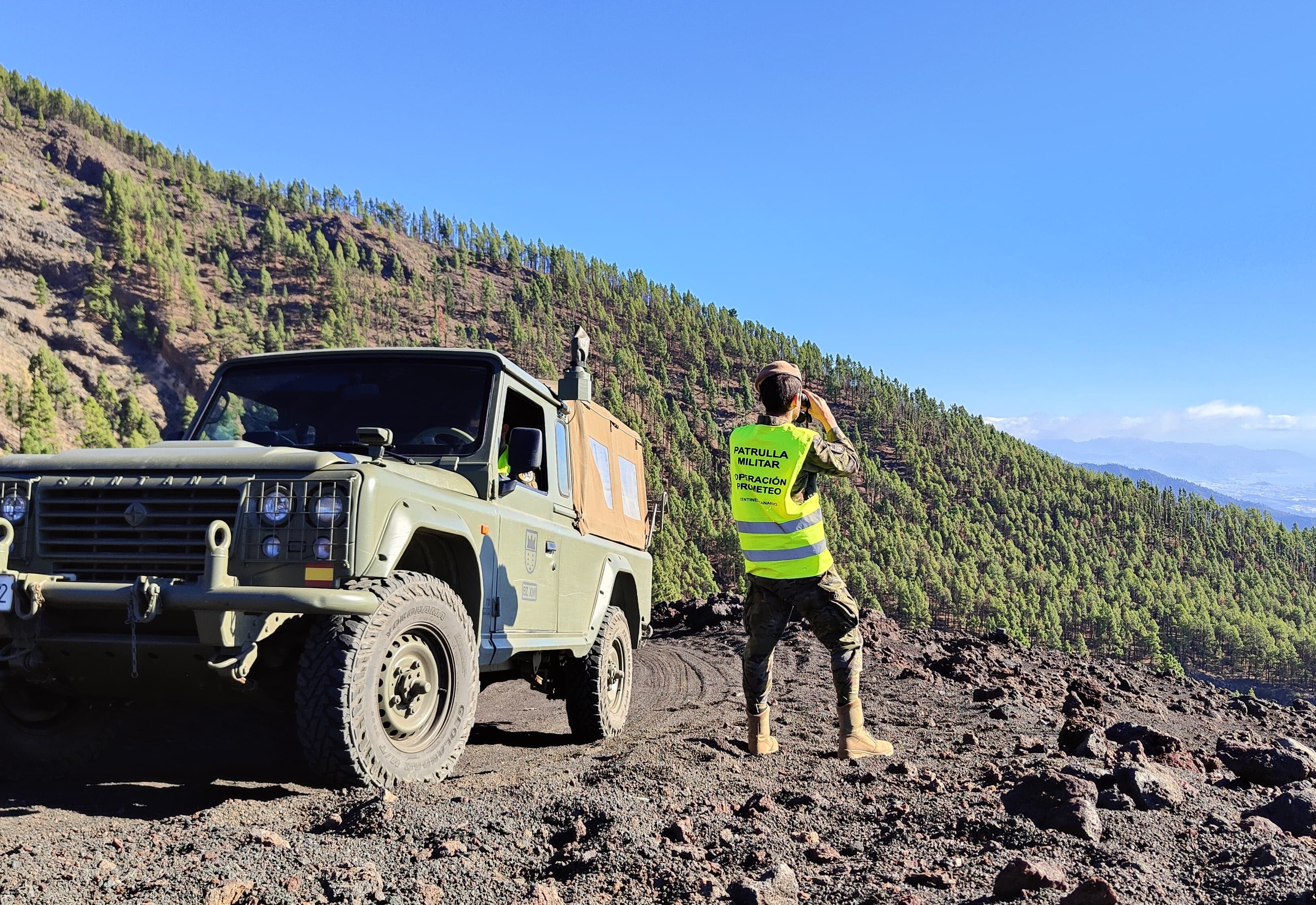 Patrulla en la Montaña de las Arenitas