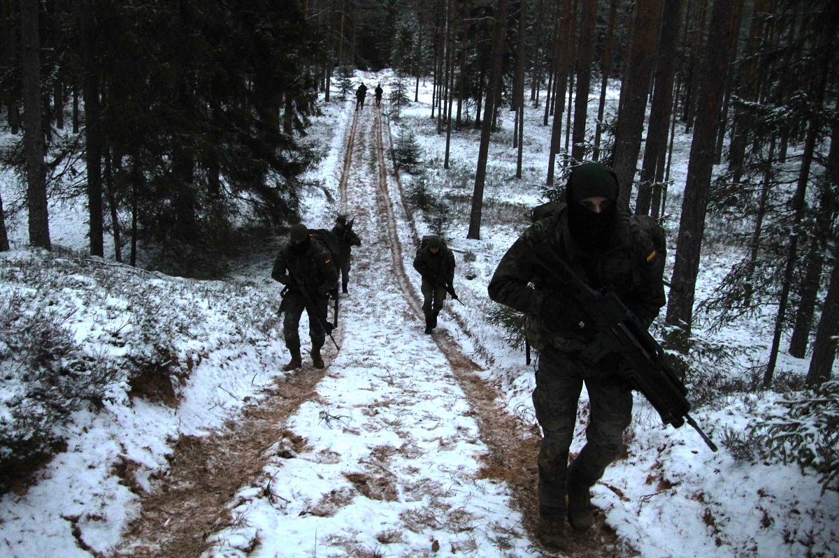 Los militares españoles desplegados en Letonia participan en el ejercicio ‘Tomahawk Patrolling’