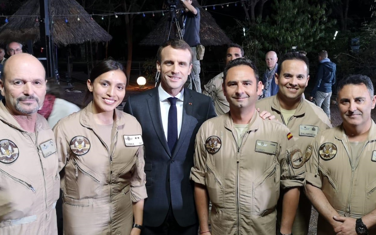 El Destacamento Marfil recibe el agradecimiento del presidente de Francia
