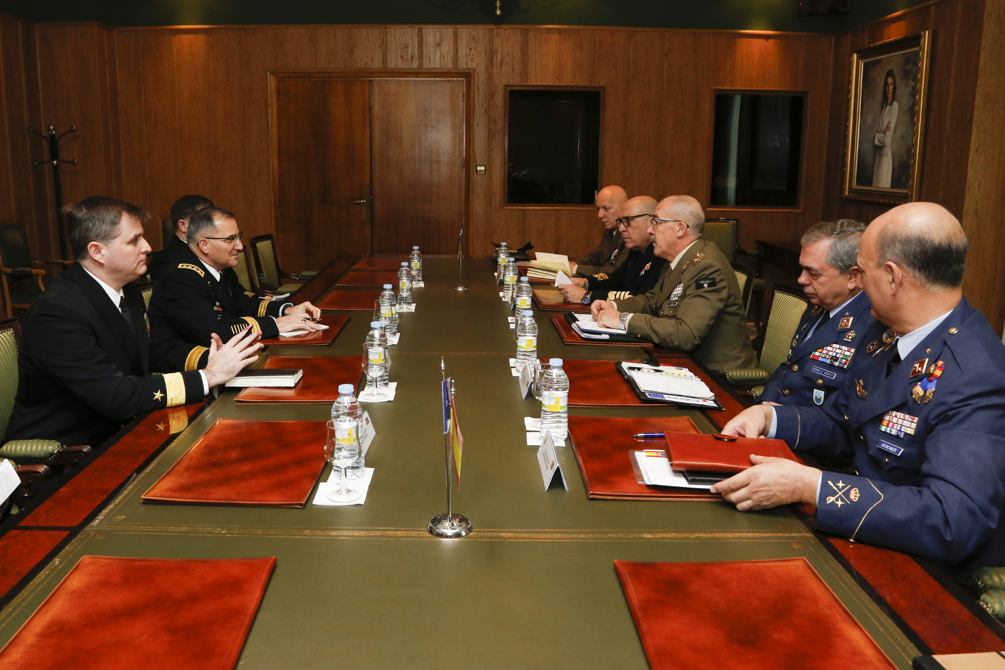El JEMAD mantiene un encuentro de trabajo con el jefe del Mando Aliado en Europa