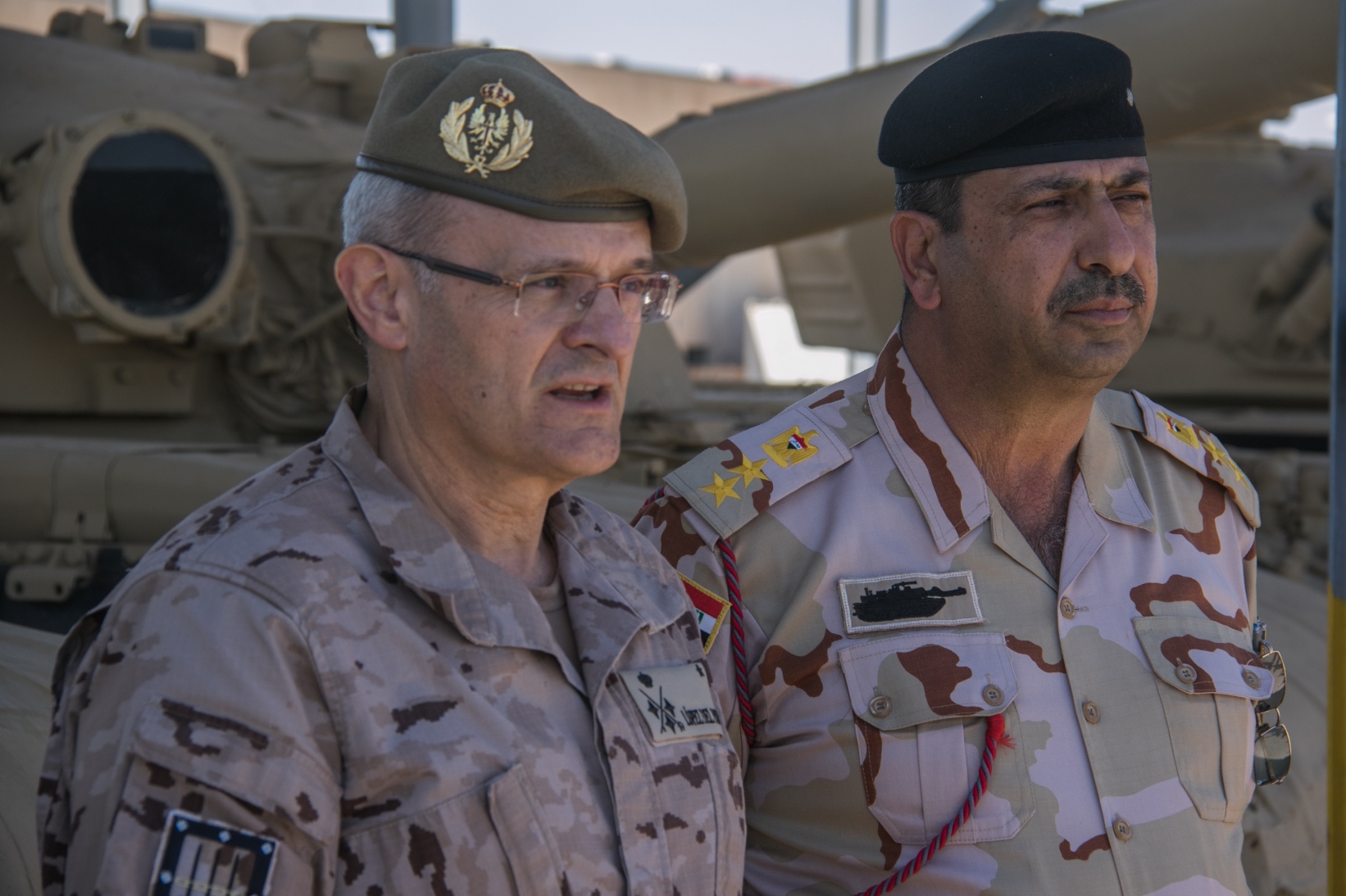 El CMOPS felicita a los militares españoles en Irak por su alto grado de implicación